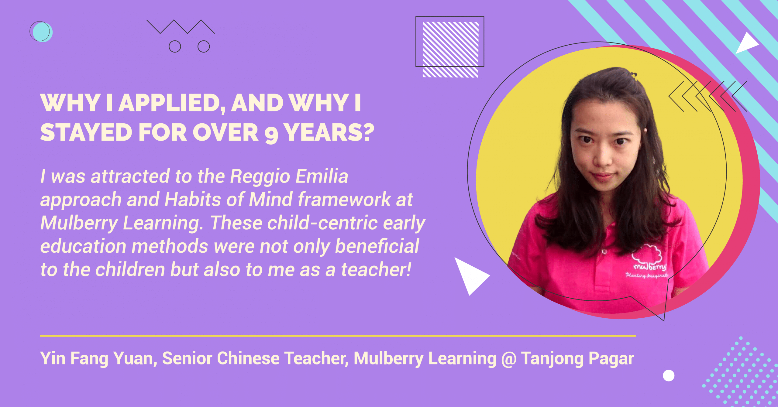 Working at Mulberry Learning, Hear what our preschool teachers say